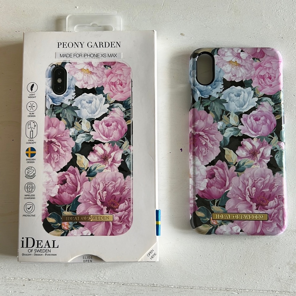 iPhone Peony Garden XS Max case